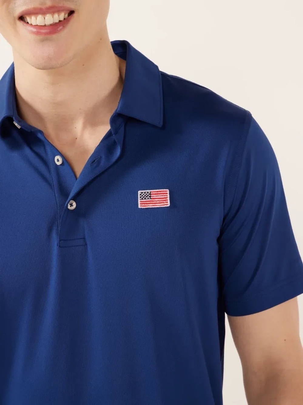 Chubbies “The Out of the Blue” Performance Polo on Navy size XL